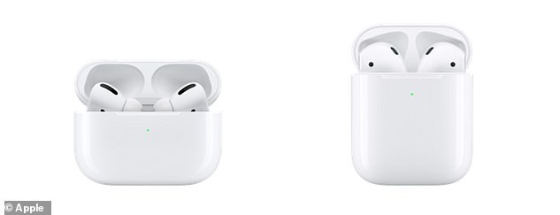 أجهزة iPadPro و AirPods و AirTags