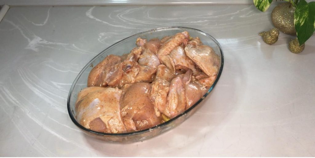 دجاج بالفرن