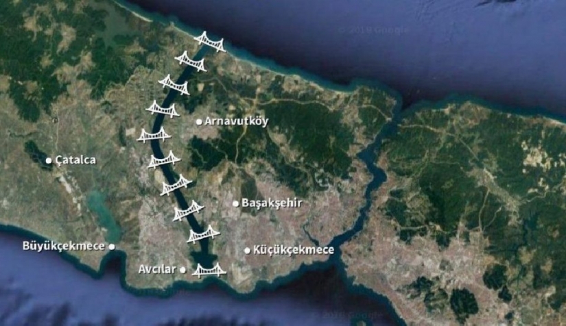 قناة اسطنبول المائية الجديدة