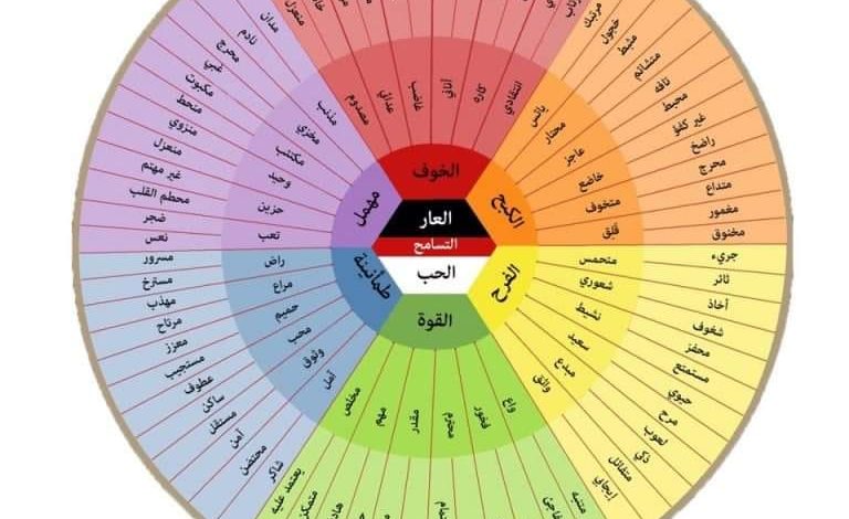 خريطة المشاعر