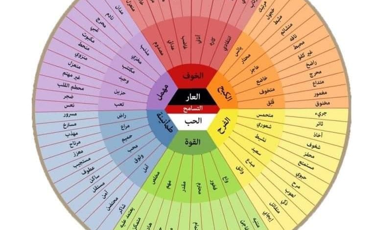 خريطة المشاعر