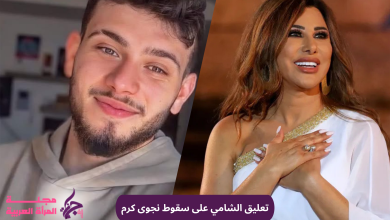 تعليق الشامي على سقوط نجوى كرم