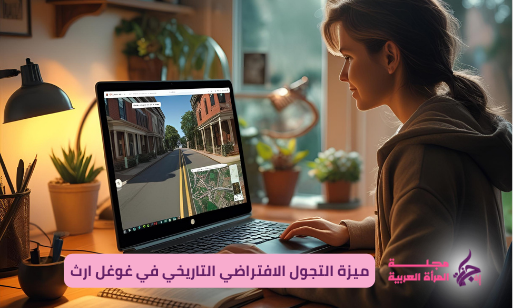 ميزة التجول الافتراضي التاريخي في غوغل ارث