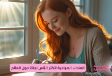 العادات الصباحية للنجاح