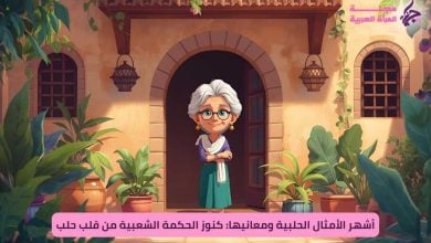 أشهر الأمثال الحلبية ومعانيها: كنوز الحكمة الشعبية من قلب حلب